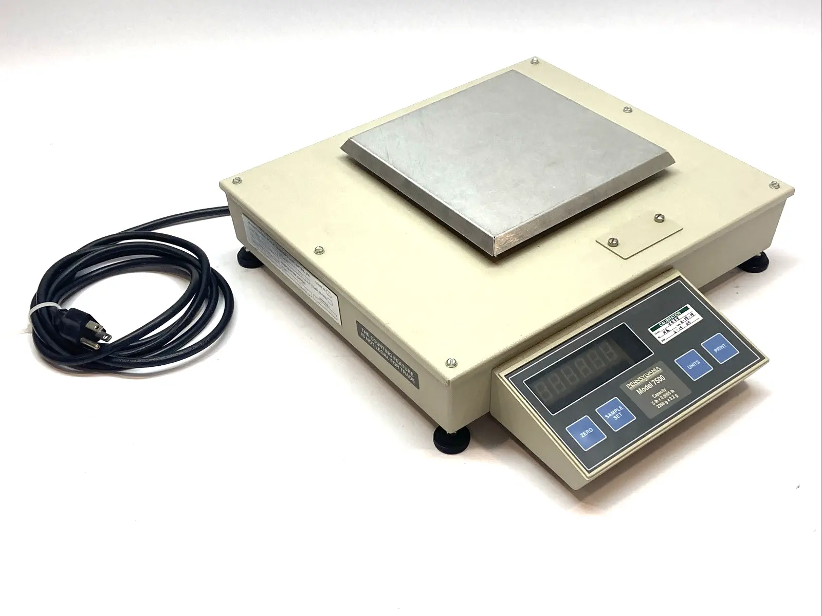 Used Pennsylvania Scale Co. Postal Scale 5lb x 0.0005lb Class III Scales Michigan US | Maverick Industrial Sales #1454292