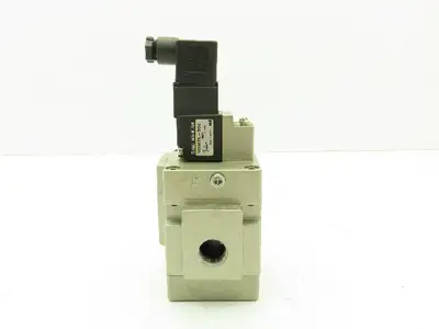 SMC VG342-5DZ-04A-E 3 Port Pilot Poppet Solenoid Valve 24 Volt DC Coil