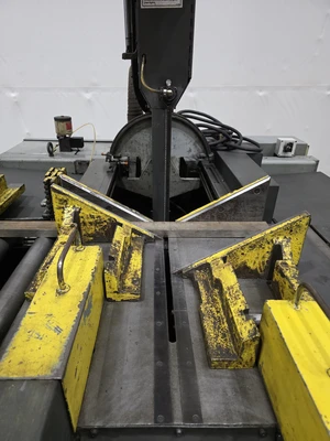 USED MARVEL MANUFACTURING 380 VERTICAL TILT FRAME SAW