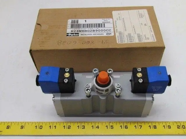 Parker H26WXBG2B9000CC 24 vdc Solenoid Valve NIB
