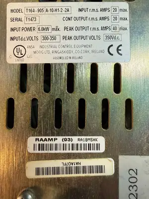 Moog T164-905A-10-H1-2-2A Servo Drive (2.5.4)