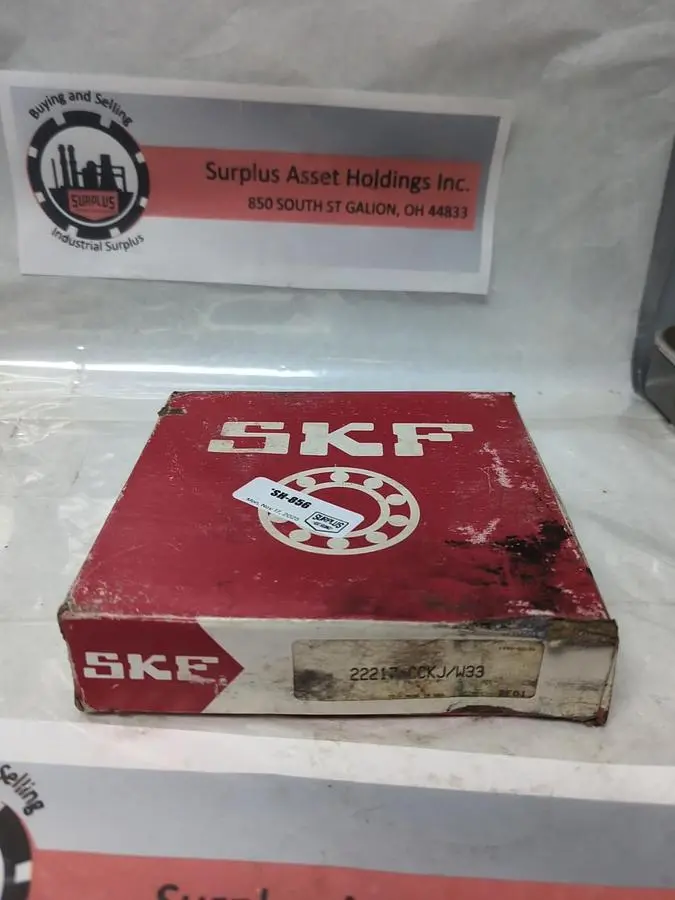 New | in-Stock SKF 22217CCKJ/W33 Industrial Controls Ohio US | Surplus Asset Holdings #1237726