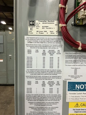 Used EATON/CUTLER-HAMMER CBVISPF32000XSU Switchgears Ohio US | Equipment Recovery Corp. #1331281
