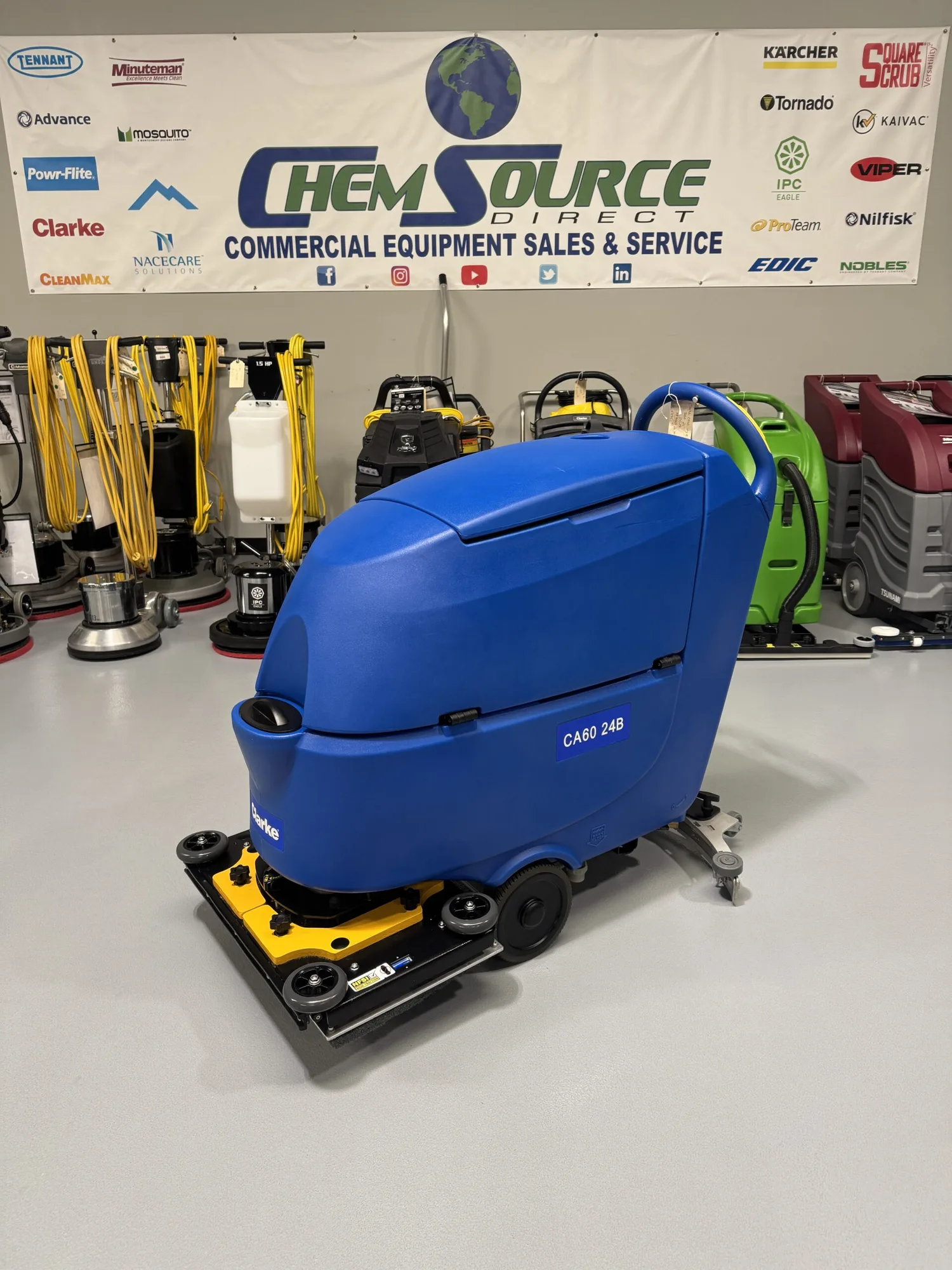 Clarke CA60 24B Walk-Behind Auto Scrubber Refurbished
