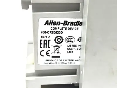 700-CFZ0620D | Allen Bradley  Ser A IEC Control Relay - Used