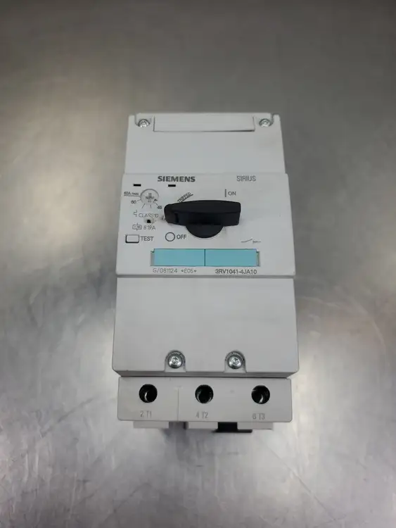Used Siemens 3RV1041-4JA10 Motor Starter Protector, 63A Starters South Carolina US | Palmetto Automation #1161721