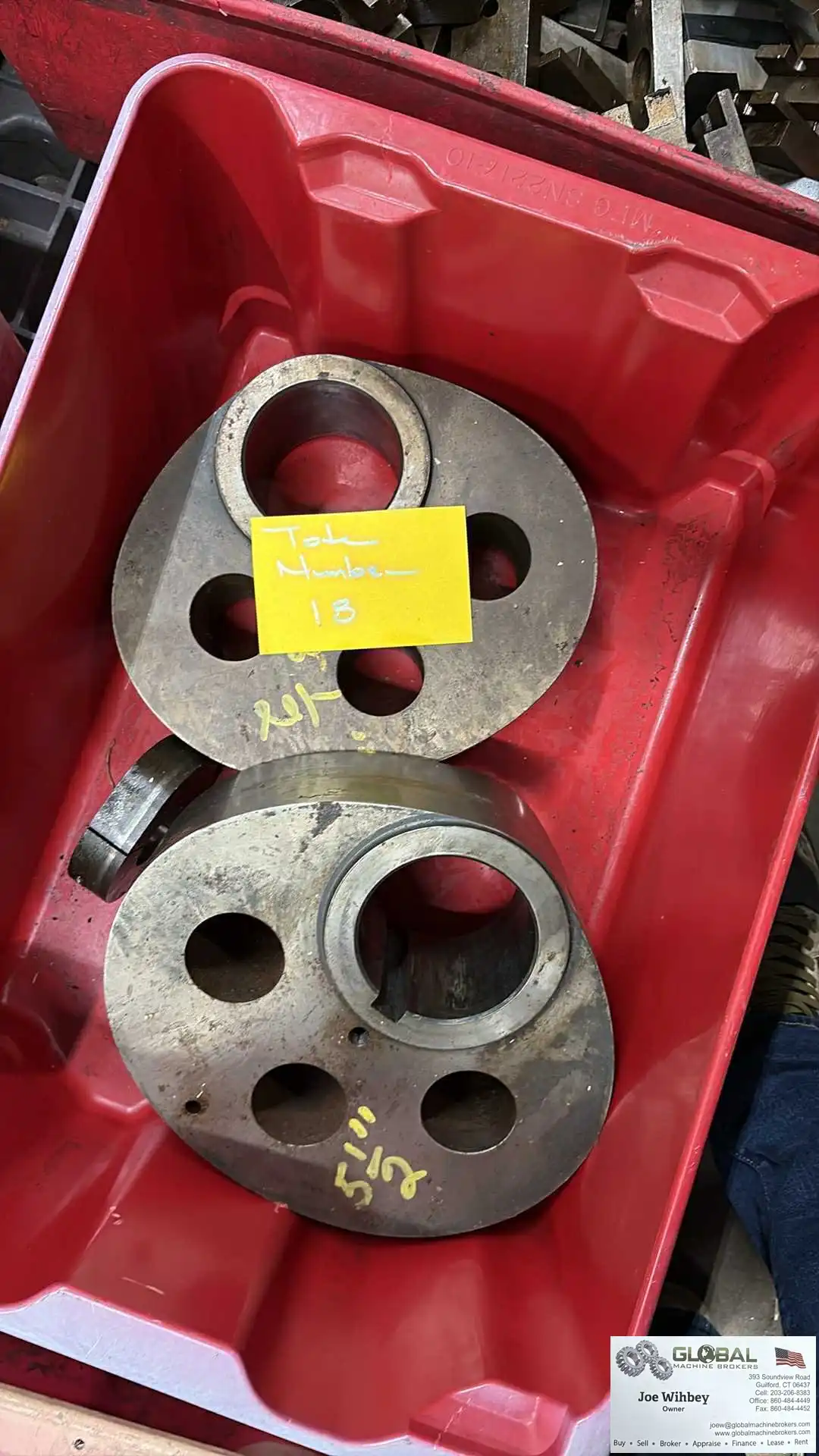Us Baird 444 Cams - 5.5" Stroke 4.25" Wide 4" Bore 3/4" Keyway
