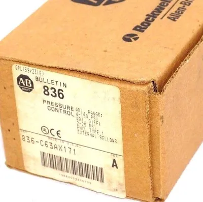 NEW ALLEN BRADLEY 836-C63AX171 GENUINE PRESSURE CONTROL 836C63AX171