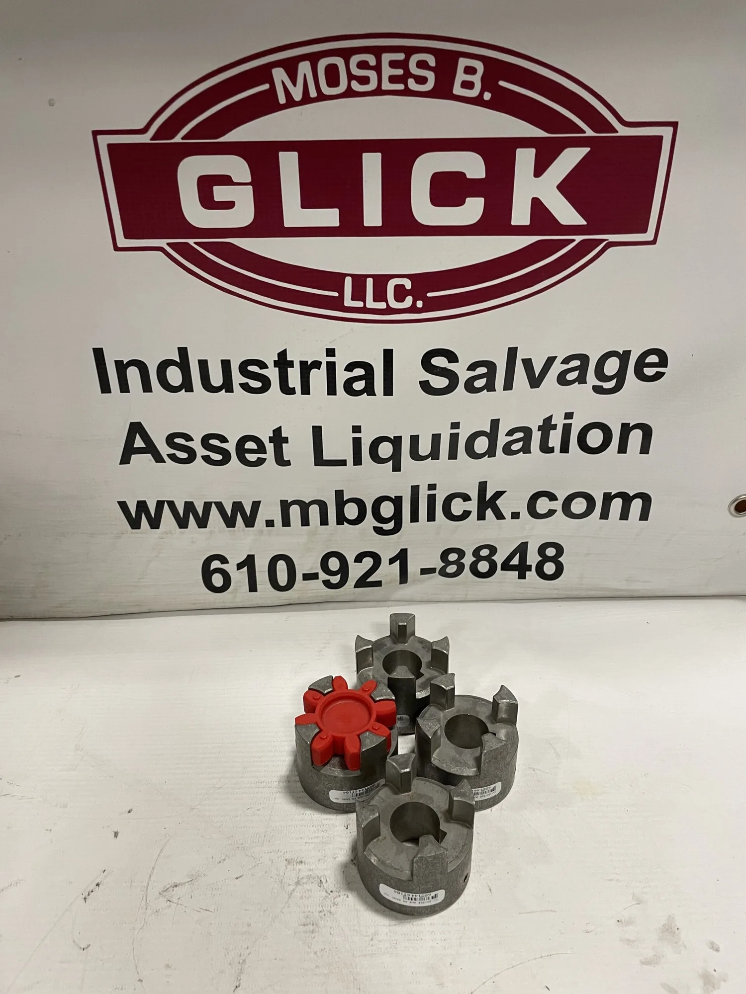 Lovejoy CJ 24/32B HUB PM 24mm Aluminum Jaw Coupling -Lot of 4 and 1 Spider