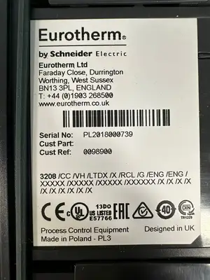 USED Eurotherm 3208/CC/VH/LTDX/X/RCL/G/ENG/ENG