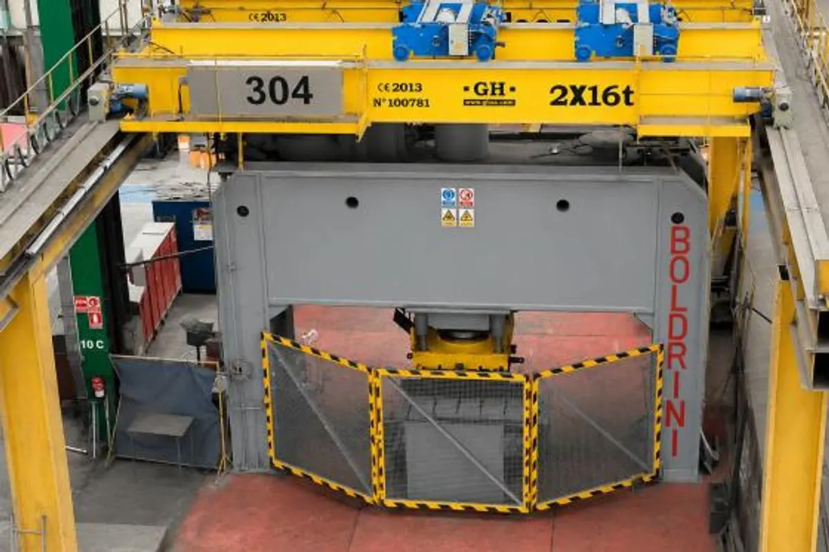 Used 1970 BOLDRINI PAO 1000 Dished & Flanged End Spinning Presses Georgia US | Shub Machinery #1573158