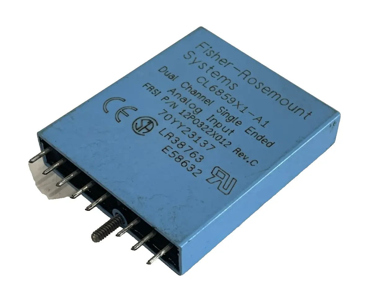 NEW FISHER ROSEMOUNT CL6859X1-A1 ANALOG INPUT MODULE CL6859X1A1
