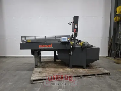 Used MARVEL MANUFACTURING 380 VERTICAL TILT FRAME SAW Vertical Band Saws Michigan US | Vander Ziel Machinery Sales #483377