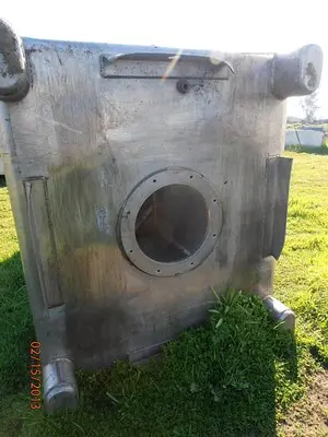 Bin, 50 CF, S/st, 46" X 41" X 43", Tote, (18) #H733269