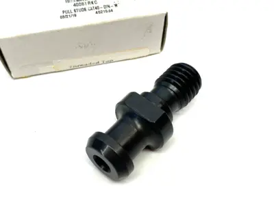 USED PARLEC PULL STUD RETENTION KNOB CAT40 5/8-11 THREAD, 75 ° ANGLE RADIUS
