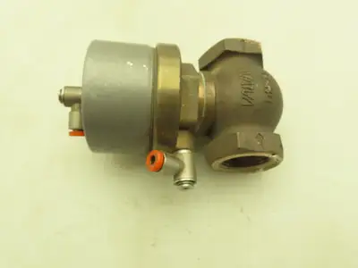 Valvaut Effepi Z200306E Pneumatic Air Controlled Globe Valve 1" NPT DE Bronze