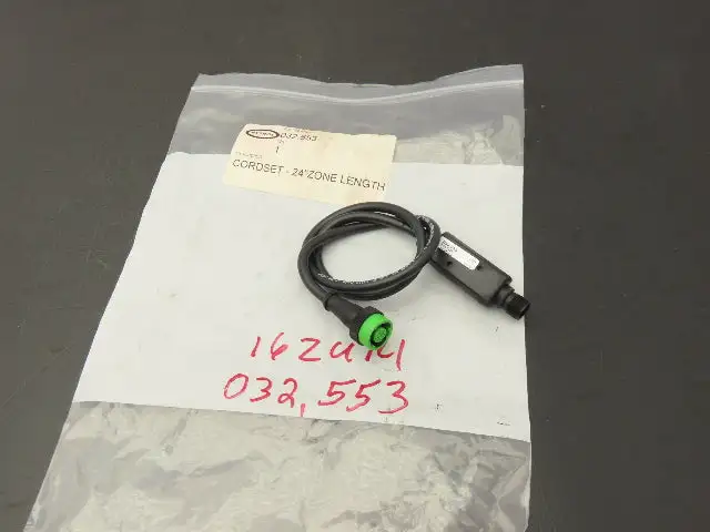 Hytrol 032.553 Conveyor Cordset Cable 24" Zone Length