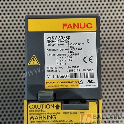 FANUC Aux Axis Servo Amplifier aiSV 80/80 Kit