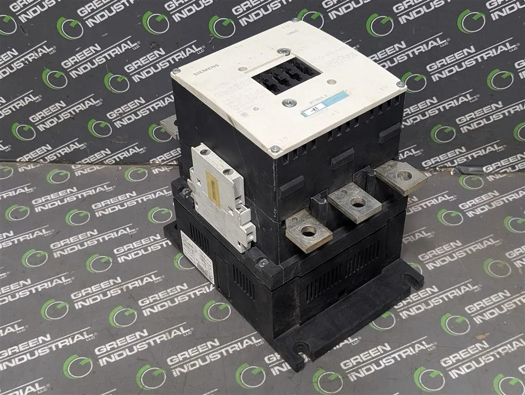 Siemens 3RT1466-6AP36 SIRIUS Electrical Contactor 400A 60-150HP 220-240V Used