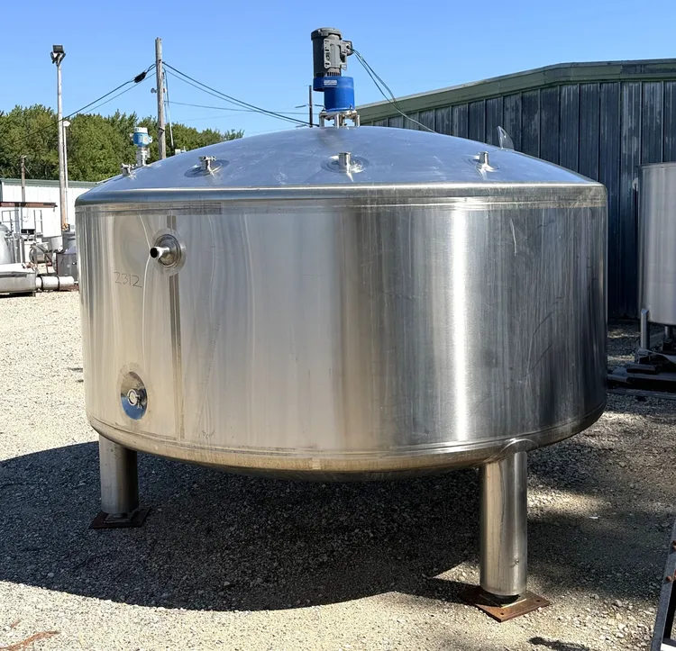 Used FELDMEIER 2000 Gallon Sanitary Reactor / Tank Reactors New Jersey US | EcReCon Inc #1359954