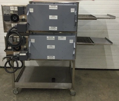 167-0082 Lincoln Impinger 1132 Electric Double Stack Conveyor Oven