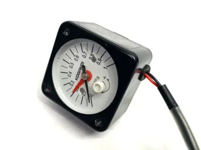 USED KOGANEI PRESSURE GAUGE W/ BUILT-IN SWITCH 0.1~0.83MPA