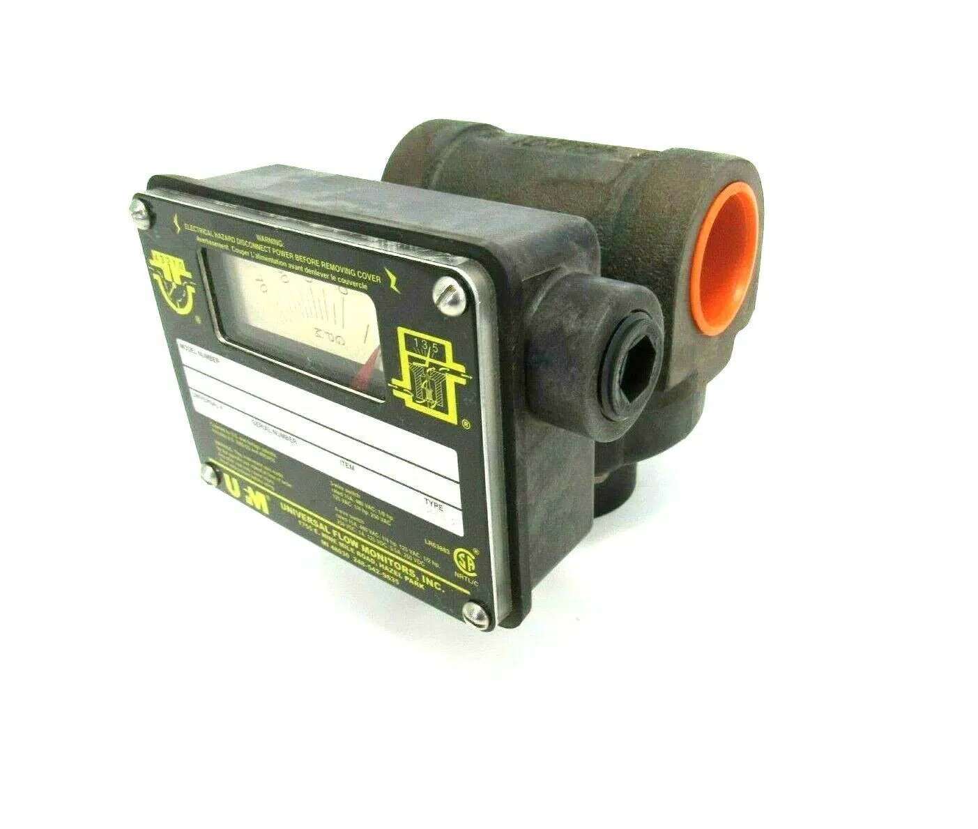 NEW UNIVERSAL FLOW MONITORS MN-BSB70GM-12-32V1.0-A0NU FLOW METER 106768 1.5" NPT
