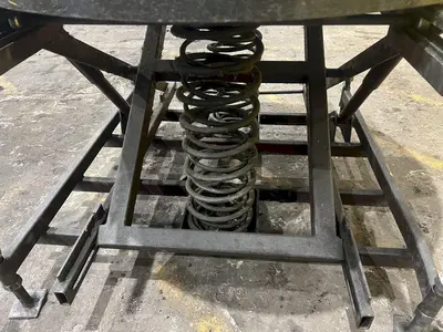 43" X 43" X 34" MECHANICAL SPRING LIFT TABLE: STOCK#20136