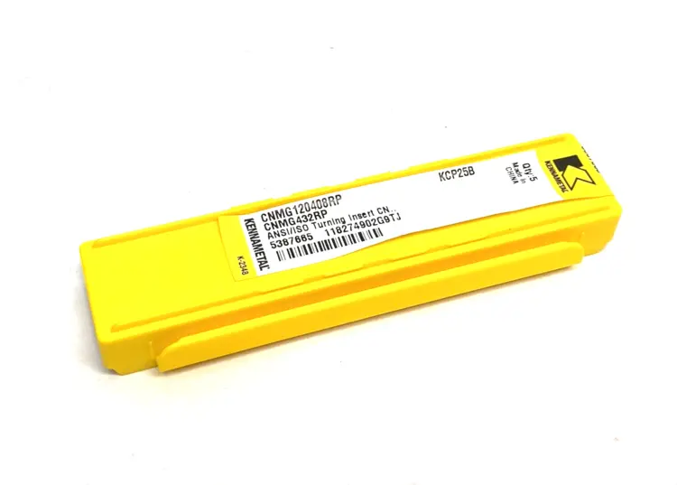 New | in-Stock KENNAMETAL KENLOC™ CNMG NEGATIVE INSERT RP GEOM. CNMG120408RP Inserts (Misc) | Maverick Industrial Sales #1100631