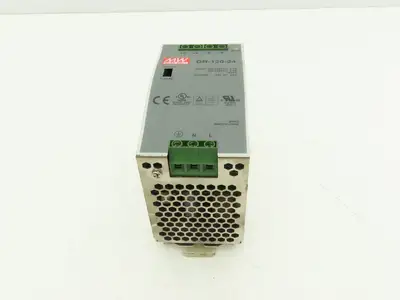 Mean Well DR-120-24 PLC Power Supply 24VDC 3.2/5A 100-240V Mixed Lot of 3