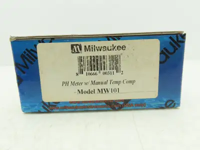 Milwaukee Instruments MW 101 Portable pH Water Meter Tester w/Probe
