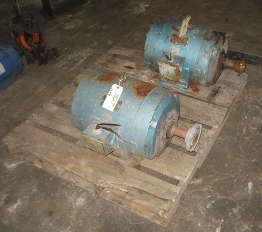 20 HP Reliance Weatherproof Motors, 1760 RPM