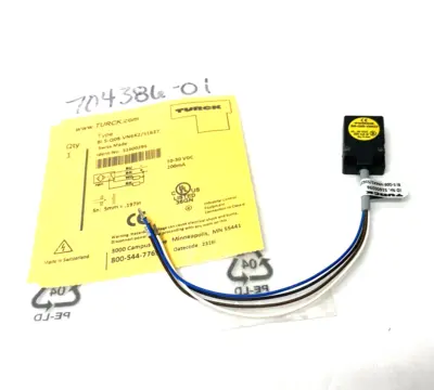 New | in-Stock Turck Inductive Proximity Sensor 5mm Sn NO/NC Proximity Sensors Michigan US | Maverick Industrial Sales #1398819