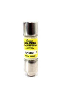LOT OF 3 NEW BUSSMANN LP-CC-2 FUSES LPCC2