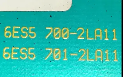 USED SIEMENS 6ES5 700-2LA12