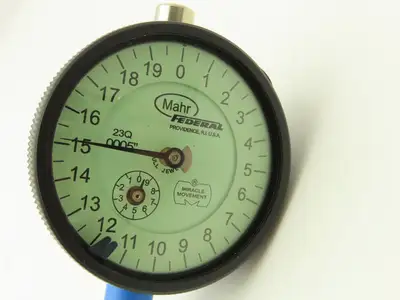 Mahr Federal 2014810 23Q-RC MarCator Dial Drop Indicator 0-20 .050"Span .0005"