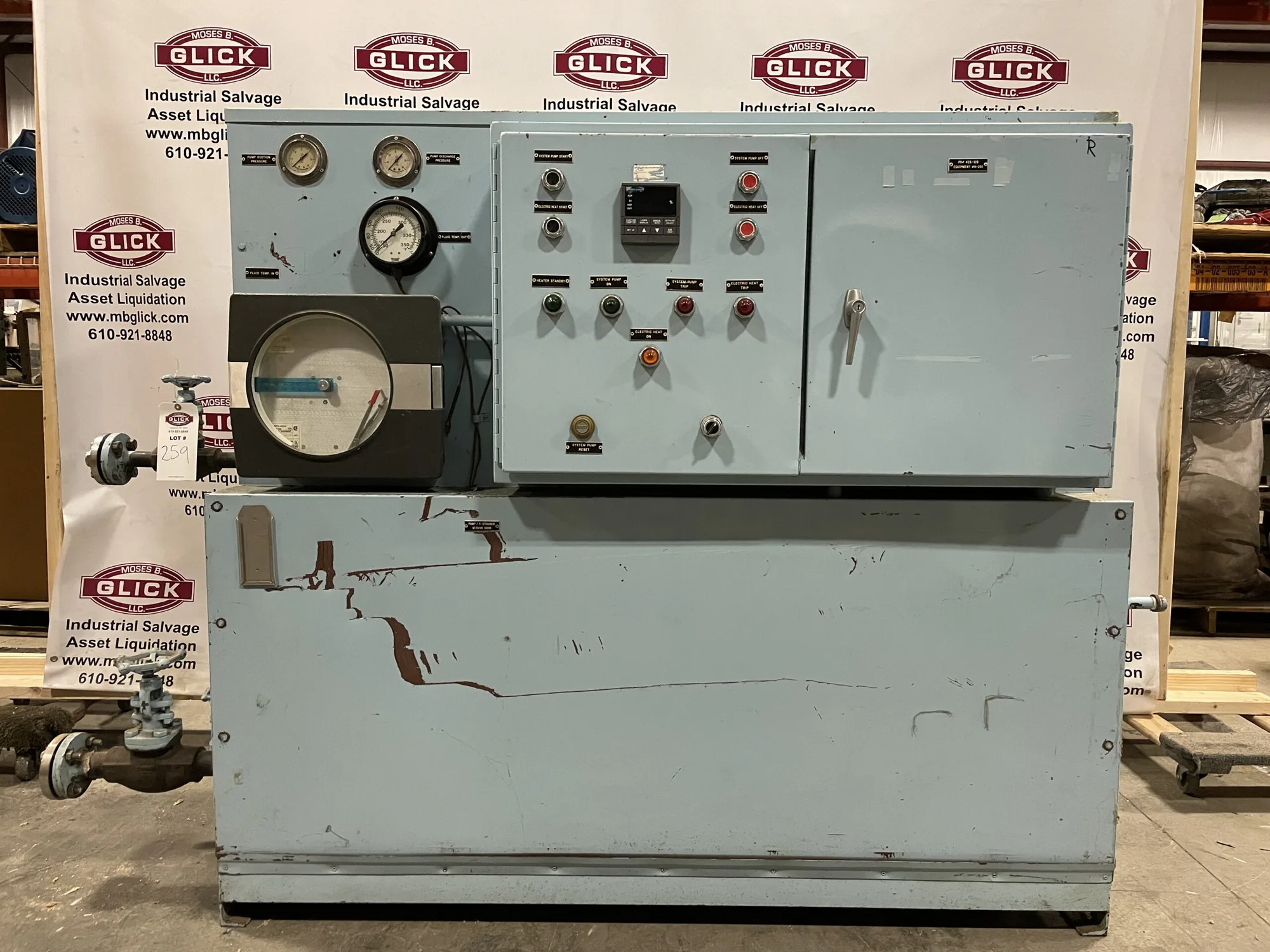 Fluid Heat Transfer Systems Hot Oil Circulation Unit / Temperature Controller