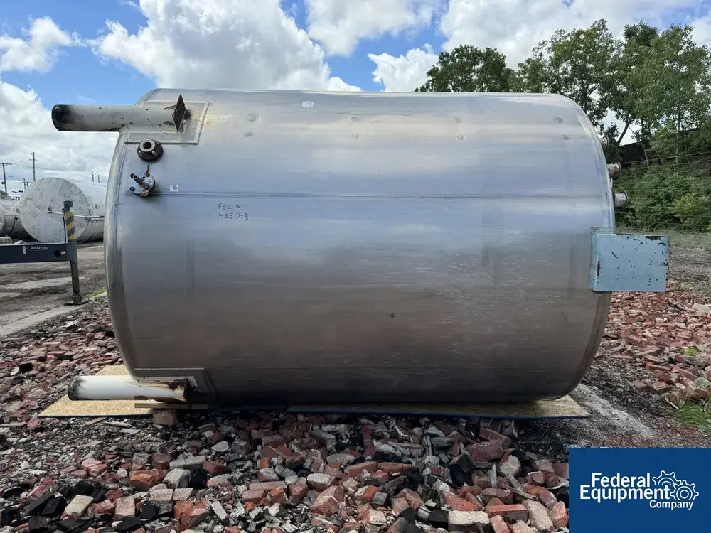 USED Walker 4,500 Gal Walker Stainless Mix Tank, S/S
