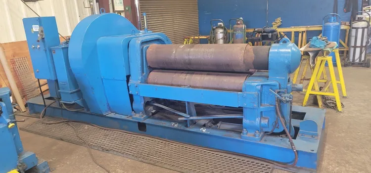 Used WEBB 9L Plate Bending Rolls including Pinch Illinois US | Bridgeline Machinery Corp. #1343207