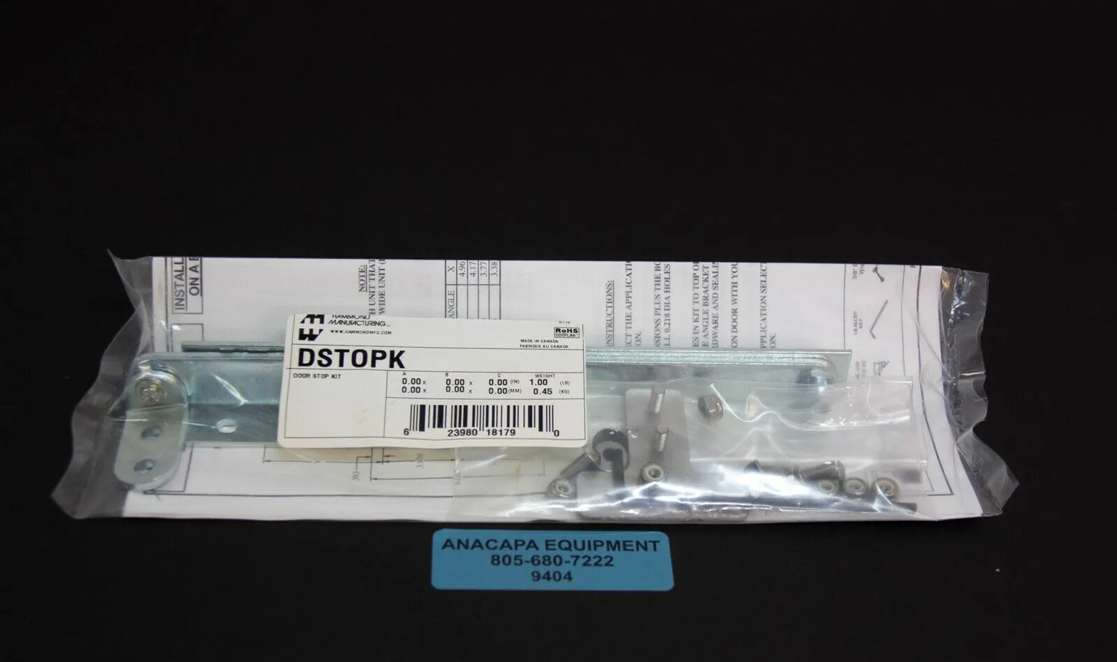 NEW Hammond Manufacturing DSTOPK