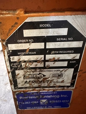 ZERO BNP65-600R BLAST CABINET