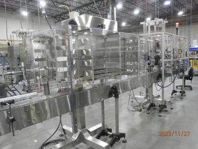 Used AXON, PROMACH EZ300 SHRINK SLEEVER WITH EZ-36-BR HEAT SHRINK TUNNEL Sleeve Wrappers Washington US | The Equipment Butler #1276970