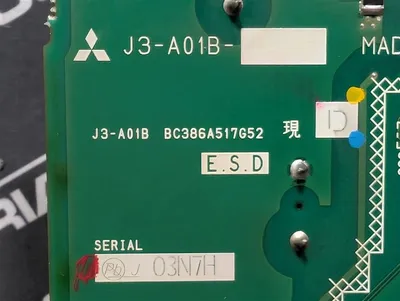 Mitsubhishi J3-A01B MELSERVO Power Distribution Board BC386A517G52 Used