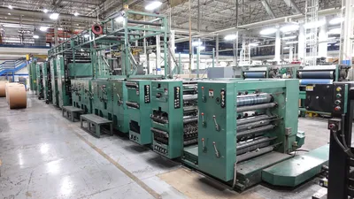 1993 Taiyo Kikai Ltd. BBR-400-3P Specialty Web Offset Press – Check & Business Forms | Machinery Solutions Group, Inc. (27)