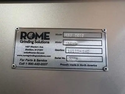 USED ROME GRINDING SOLUTIONS 1612 BG