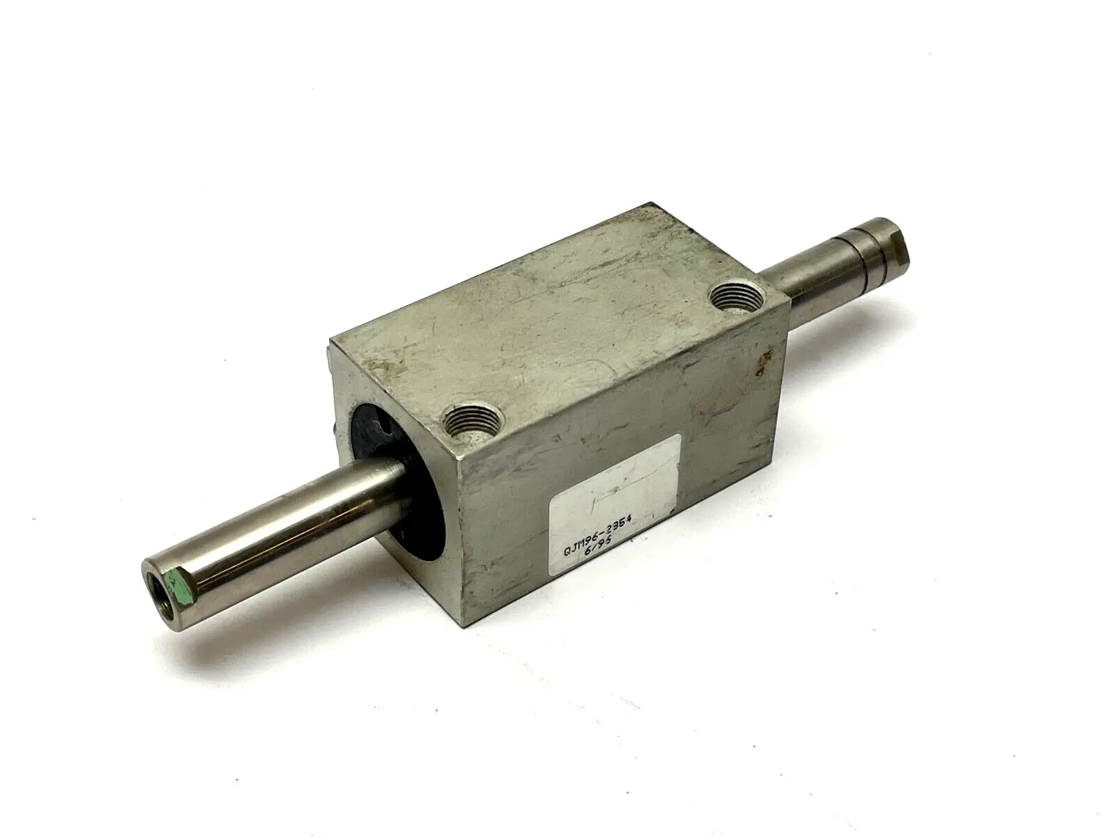 QJM96-2854 | Compact  Pneumatic Double Ended Cylinder - Used