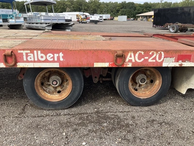 Used 2002 TALBERT AC-20 Deckover Trailers Michigan US | Miedema Asset Management Group #1468675