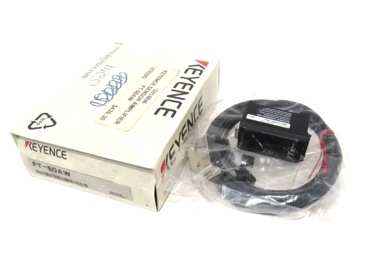 NEW KEYENCE FT-50AW TEMPERATURE SENSOR FT50AW