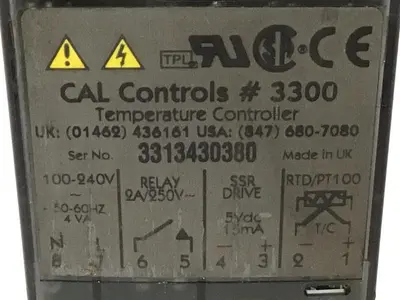 USED CAL CONTROLS CAL 3300