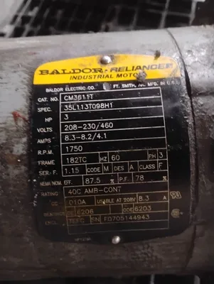 BALDOR-RELIANCE CM3611T General Purpose Motors | ESS Industrial Equipment Sales (4)